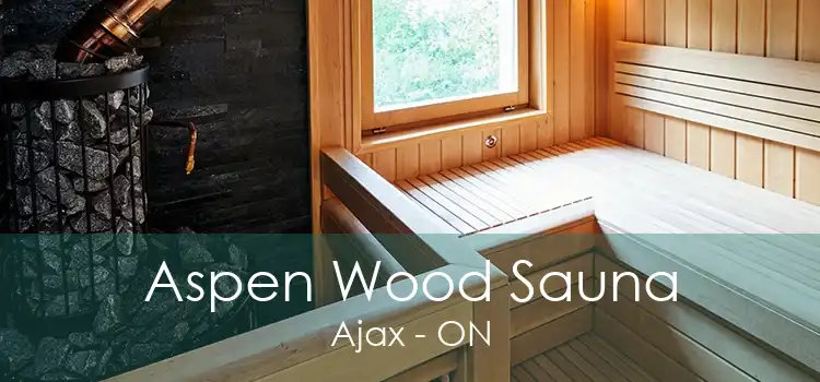 Aspen Wood Sauna Ajax - ON