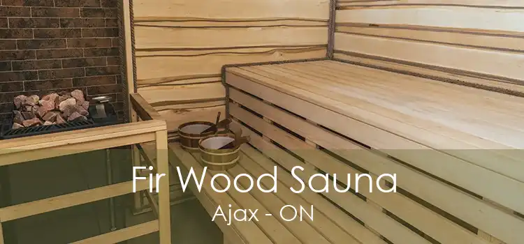 Fir Wood Sauna Ajax - ON