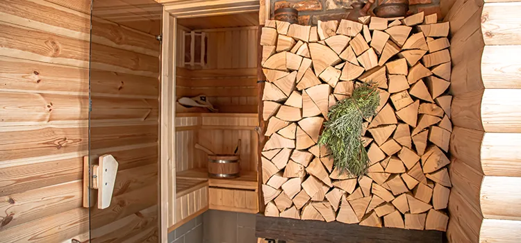 Broken Basswood Sauna Repair Services in Ajax, Ontario