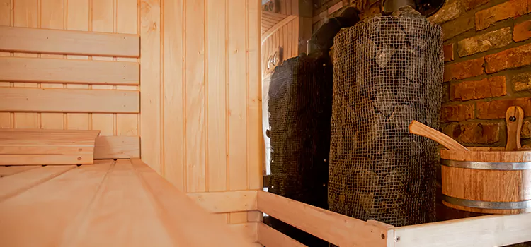 Hemlock Wood Sauna Renovation Services in Ajax, Ontario