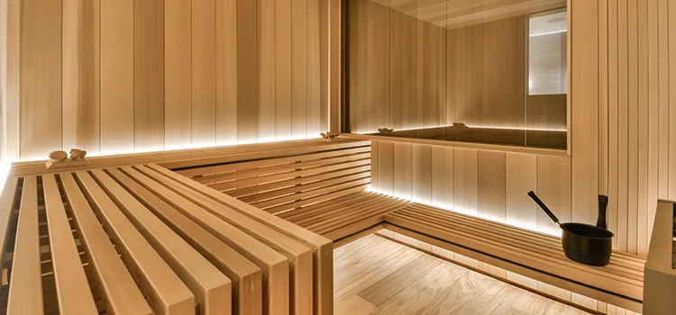 Cedar Wood Sauna Customization in Ajax, ON