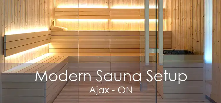 Modern Sauna Setup Ajax - ON