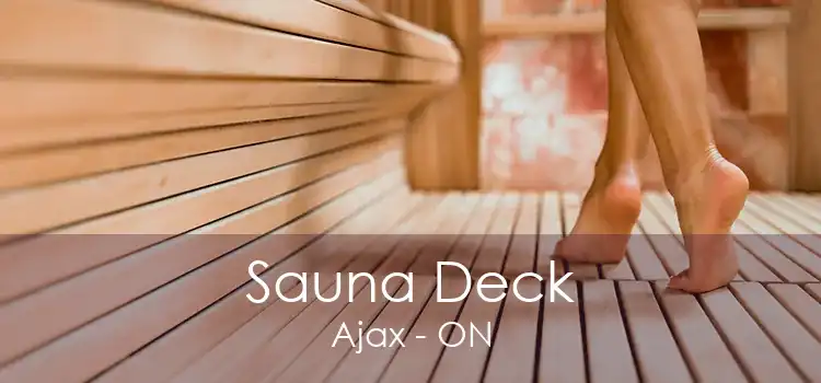 Sauna Deck Ajax - ON