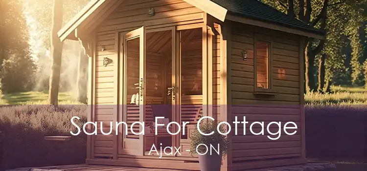 Sauna For Cottage Ajax - ON