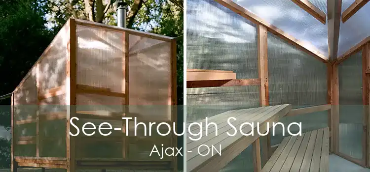 See-Through Sauna Ajax - ON