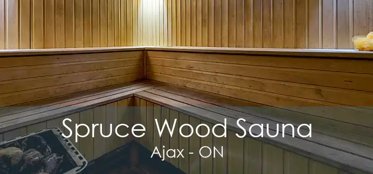 Spruce Wood Sauna Ajax - ON